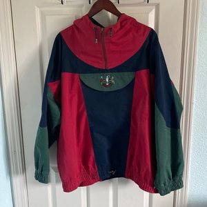 VTG 90’s colorblock golf anorak